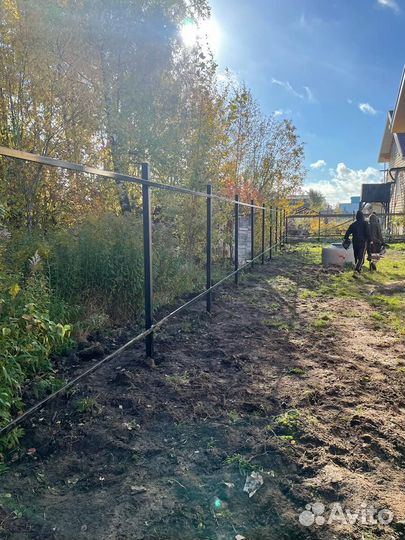 Столбы заборные