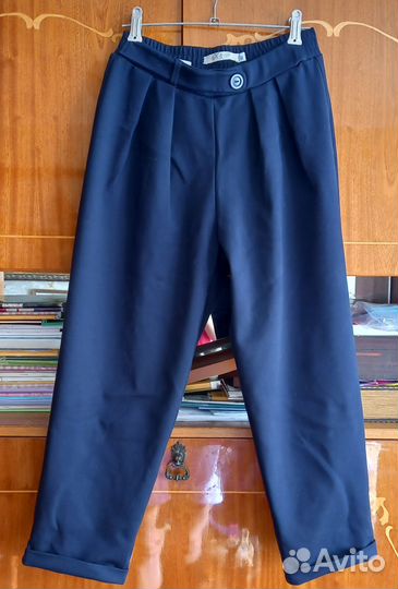 Форма школьная для девочки тёмно-синяя (6-7 класс)