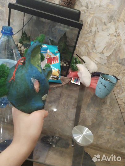 Маска кота для квадробики