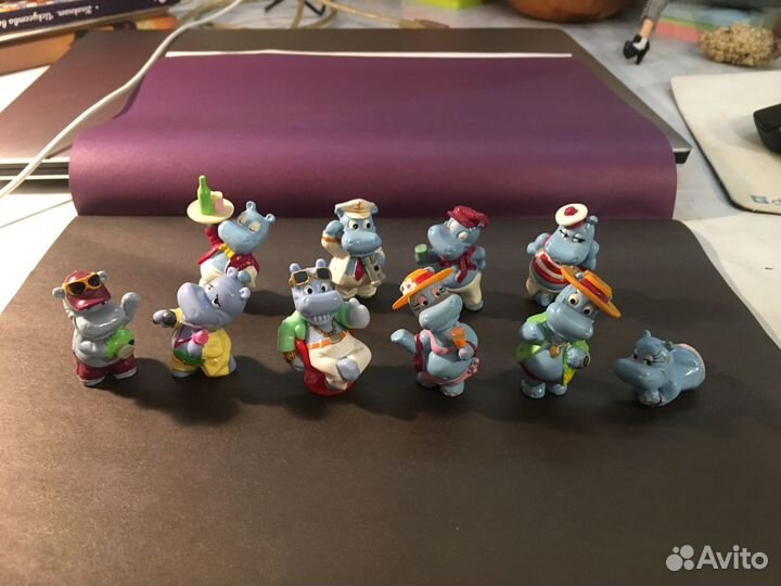 Киндер-Сюрпризы 90-тых: Бегемотики на море