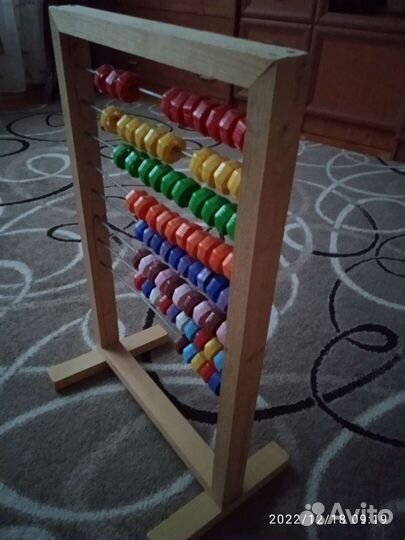 Счеты деревянные