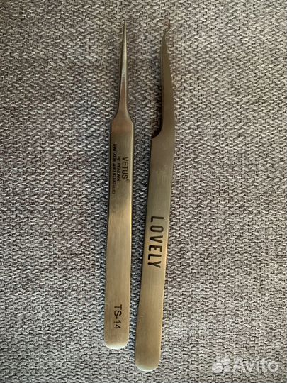 Пинцеы для наращивания ресниц