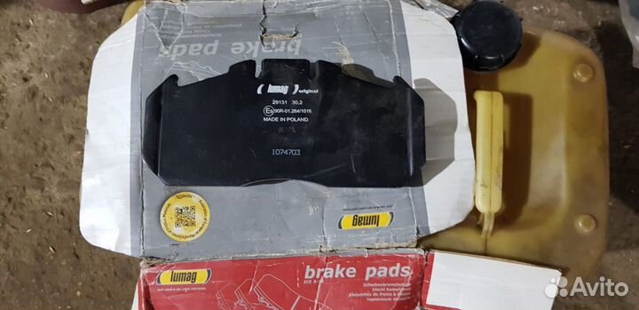 Колодки на вольво грузовой