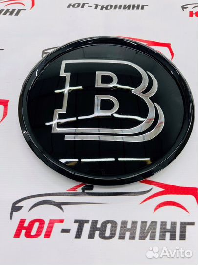 Знак Брабус в Решетку радиатора Mercedes GLC