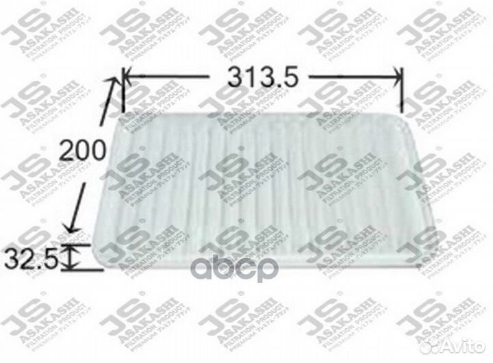 Фильтр воздушный mazda 2/3 03- A472J JS Asakashi