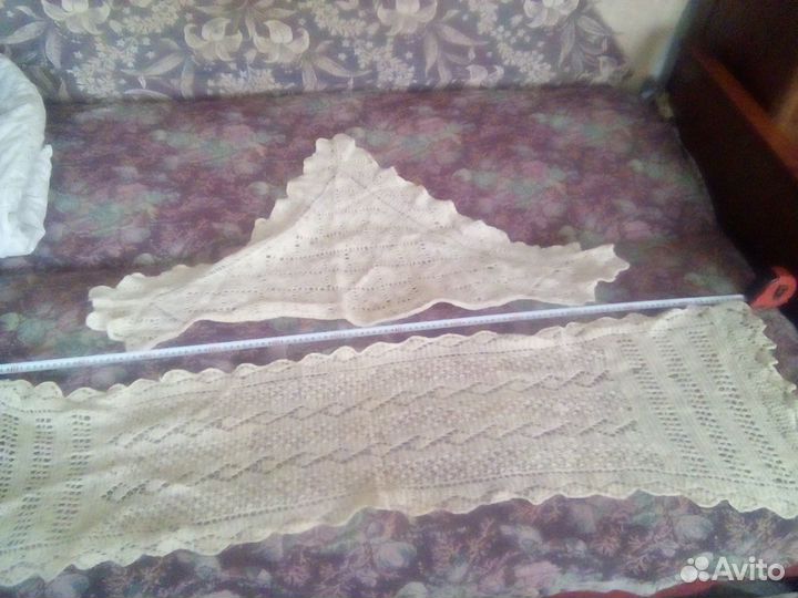 Платок и шарф вязаные