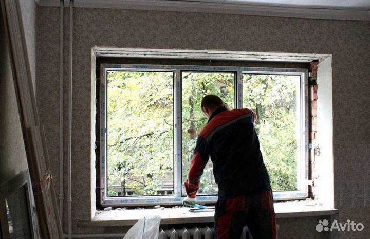 Окно пвх новое