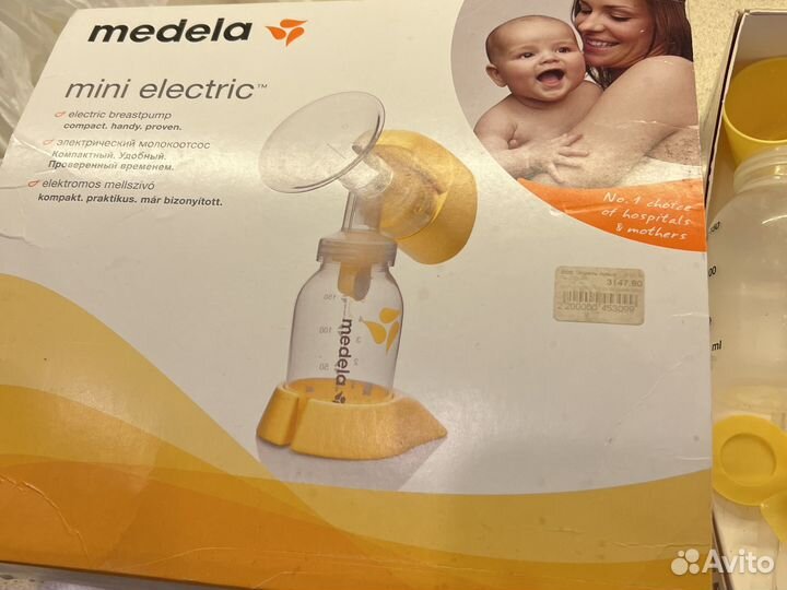 Молокоотсос medela электрический