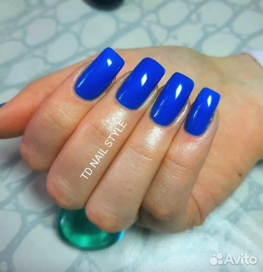 Наращивание ногтей, шеллак