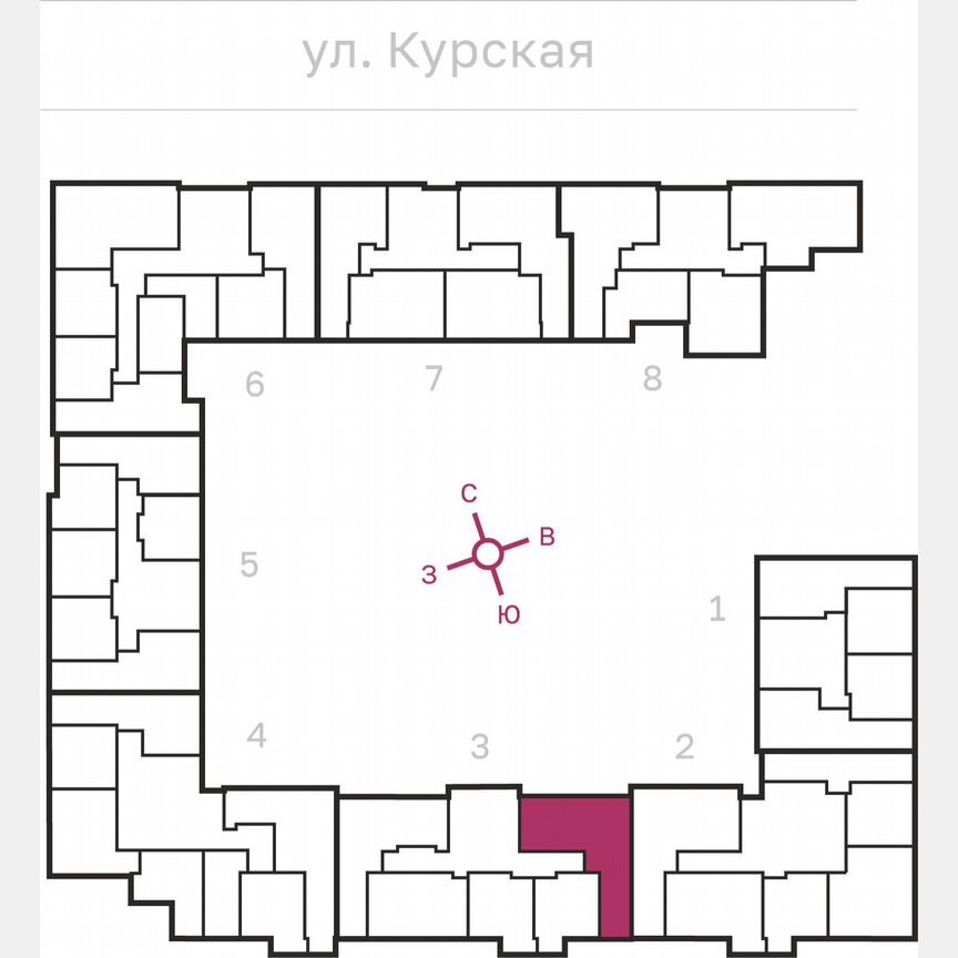 3-к. квартира, 81,4 м², 8/10 эт.