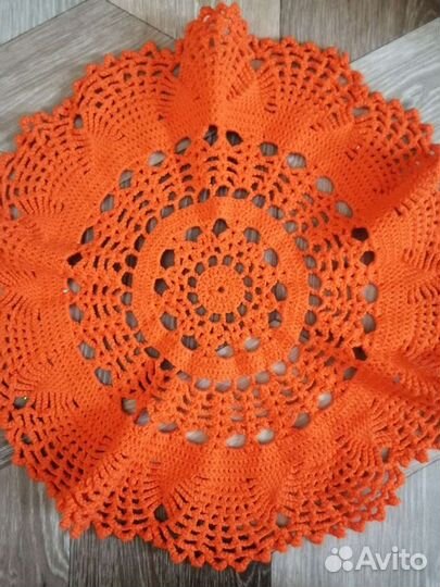 Салфетка крючком
