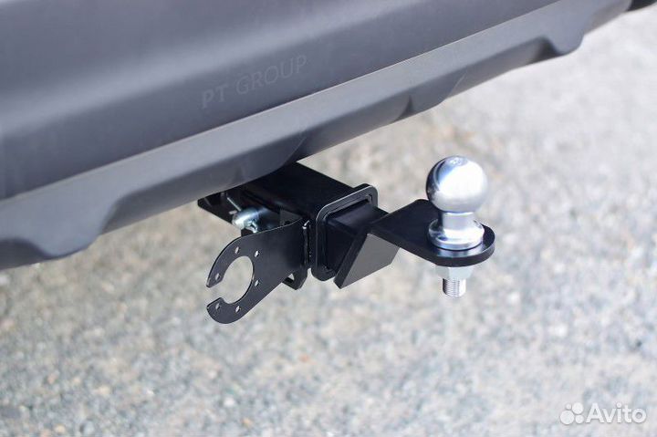 Фаркоп Nissan Qashqai 2014- /съемный квадрат