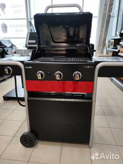 Газовый гриль Char-broil Gas2Coal Hybrid3B