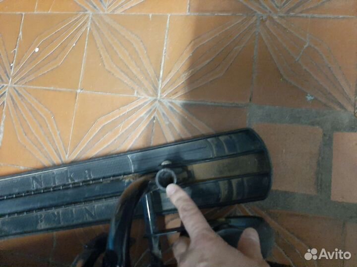 Детский снегокат со спинкой