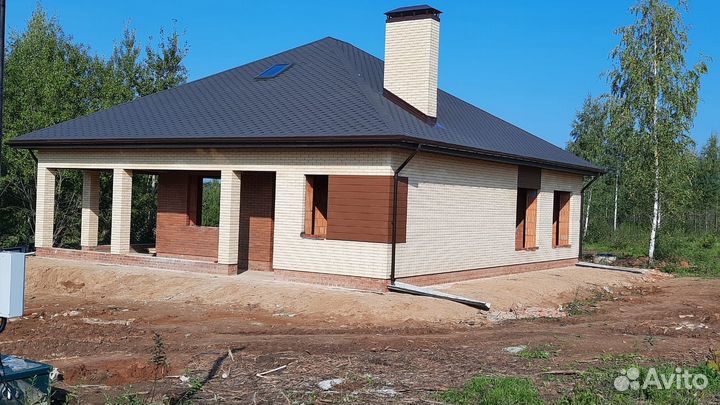 Кирпич облицовочный 1 нф