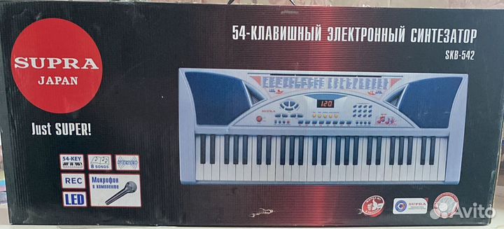 54-клавишный электронный синтезатор Supra