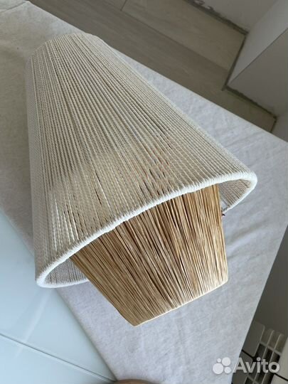 Абажур плетеный джапанди