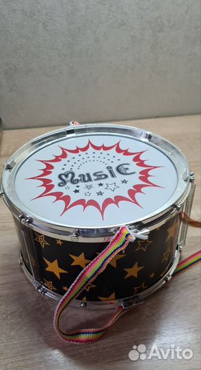 Барабан игрушечный