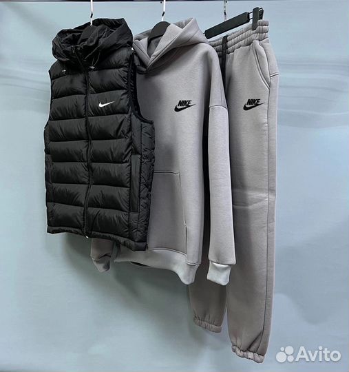 Флисовый костюм nike