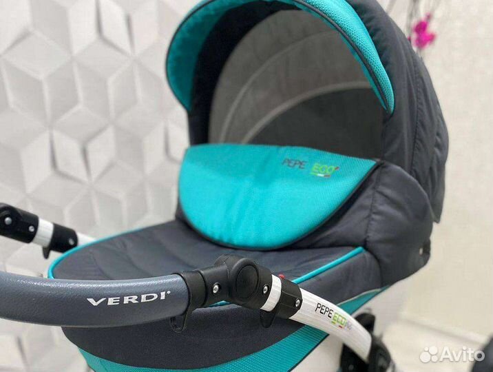 Коляска 3 в 1 Verdi Pepe eco