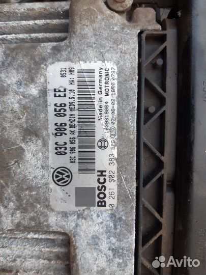 На Б6. Гольф фольцфаген двигатель 1.6