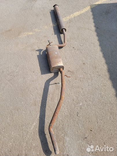 Глушитель на Ford Focus 2 1.6