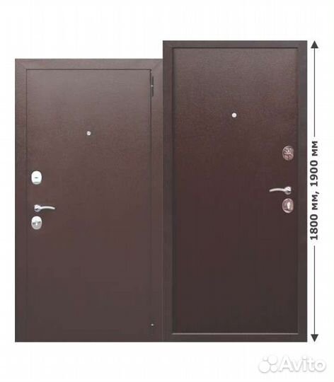 Двери входные для Дома для Дачи Квартир (Россия)