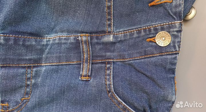 Джинсовый комбинезон для беременных