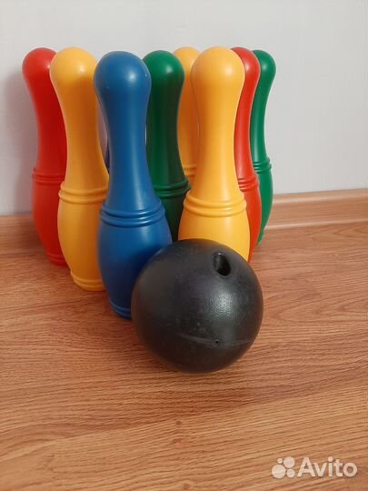 Кегли для боулинга детские