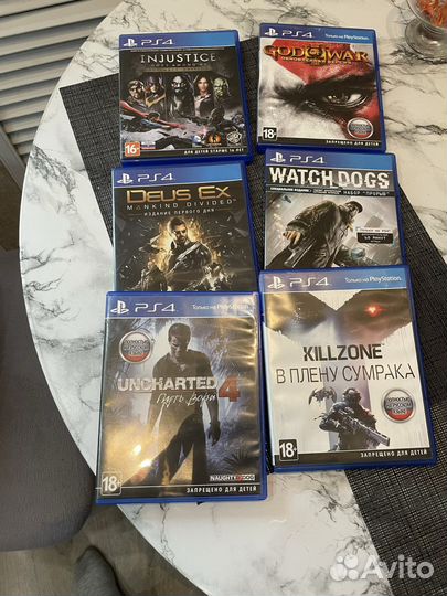 Игры на приставку ps4