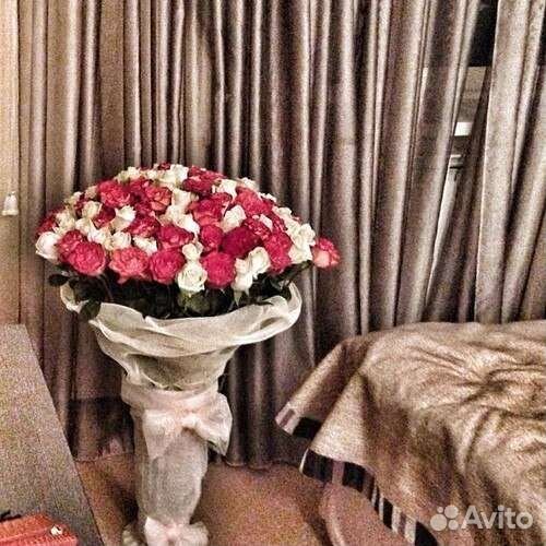 Цветы розы букет