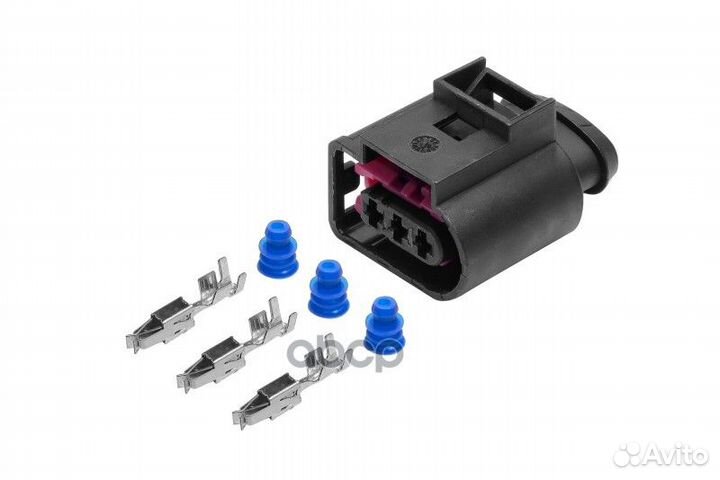 Разъем (3pin) 3 контакта топливной форсунки