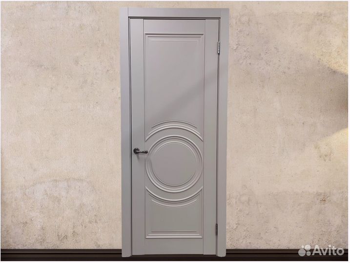 Межкомнатные двери из массива сосны. Установка