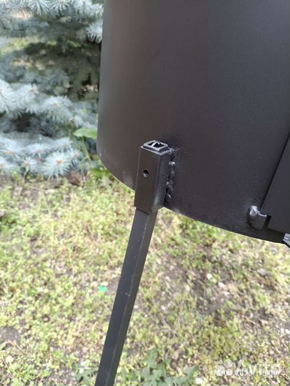 Казан узбекский чугунный и печь дымоход 8-22 л