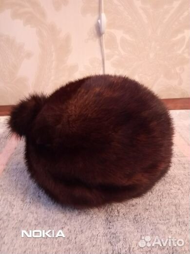 Шапка норковая женская