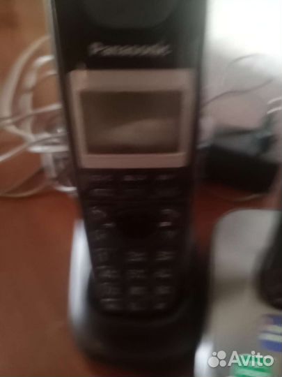 Panasonic,беспроводной телефон, два телефона