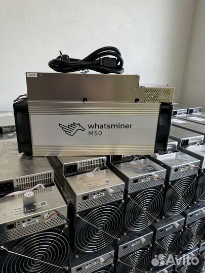 Whatsminer M50 120T Новые на гарантии в РФ