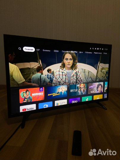 Телевизор SMART tv с вайфаем бу