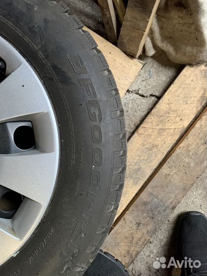 Резина на штампах r16 зима