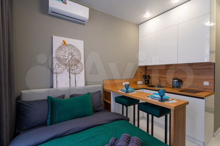 Квартира-студия, 17 м², 1/4 эт.