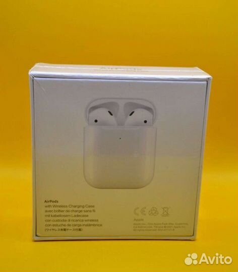 AirPods 2 “топовая версия+гарантия и чехол»