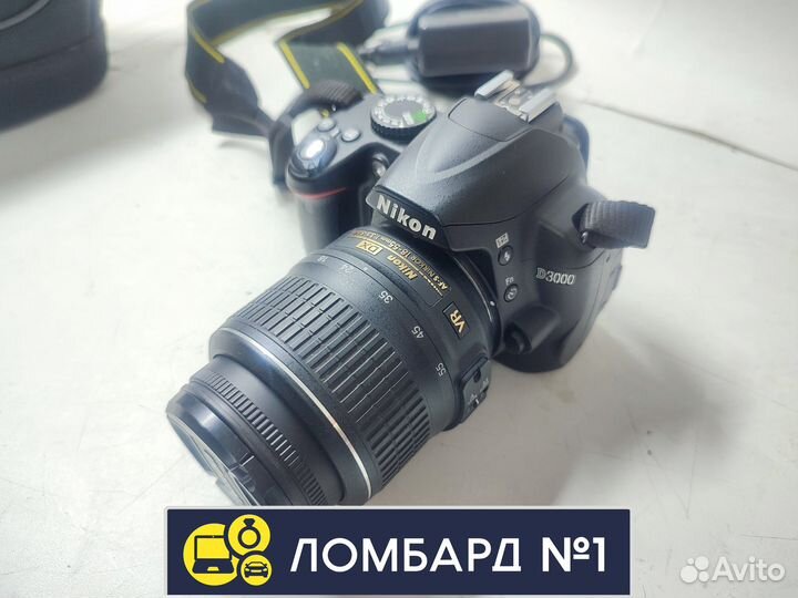 Л.К. Фотоаппарат Nikon D3000 Kit