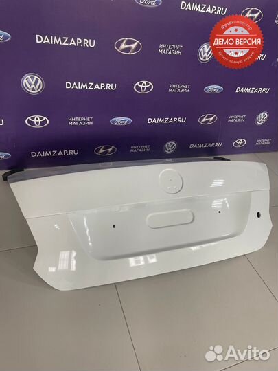 Крышка багажника Volkswagen Polo (2010-2015) белый
