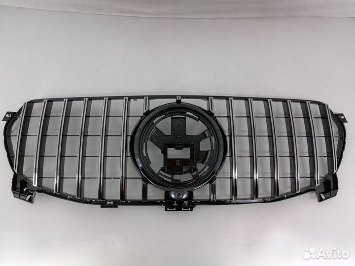 Решетка радиатора GT на Mercedes GLE V167 хром