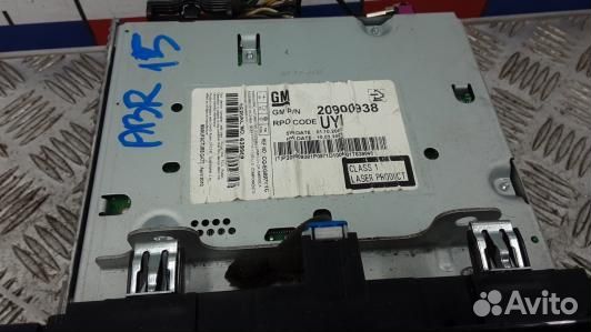 Магнитола chevrolet cruze J300 (ABR15I401)