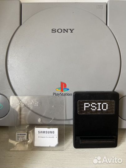Sony PS1 + 900 игр psio Mode 512GB+аксессуары+hdmi