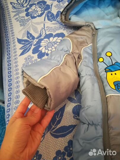 Конверт-Комбинезон - трансформер весна-зима 74-86