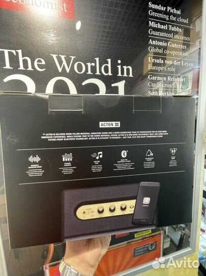 Колонка Marshall Action lll black