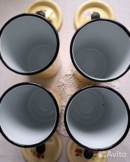 Эмалированная банка СССР