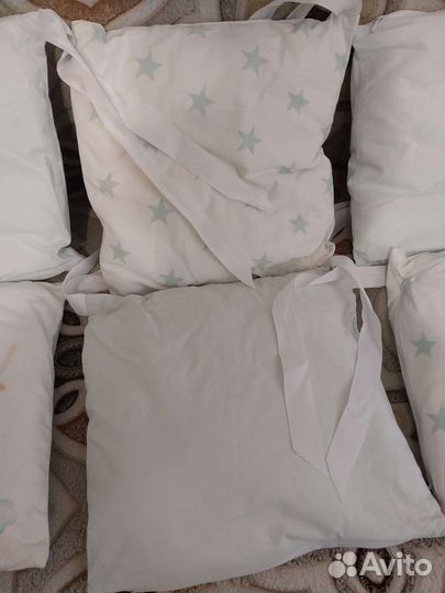 Бортики в кроватку бу